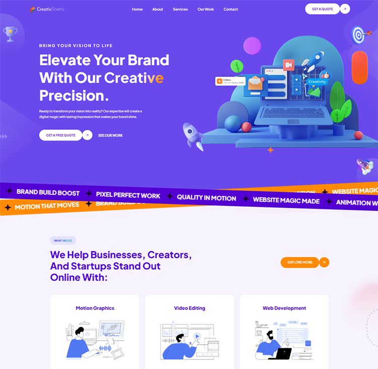 CreativShems Website